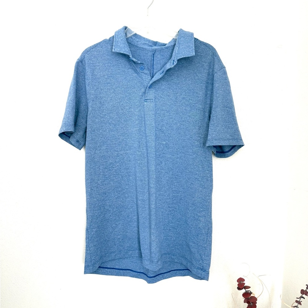 Men's Blue Polo Shirt Lululemon